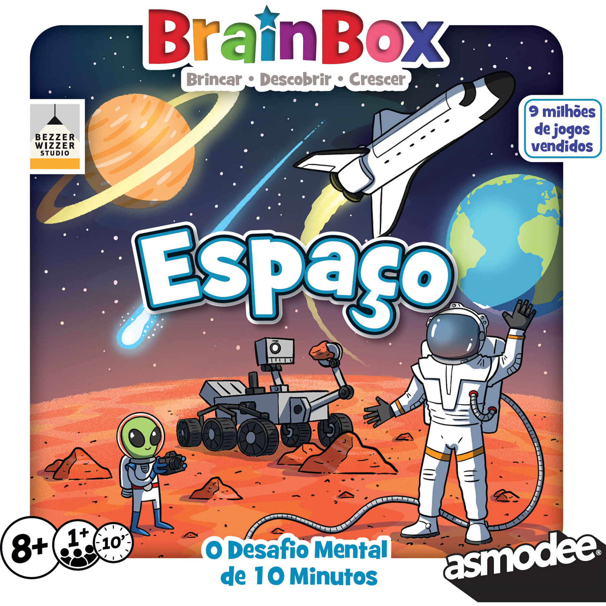 Mebogames - Jogo BrainBox Espa&ccedil;o - Peq Cubo
