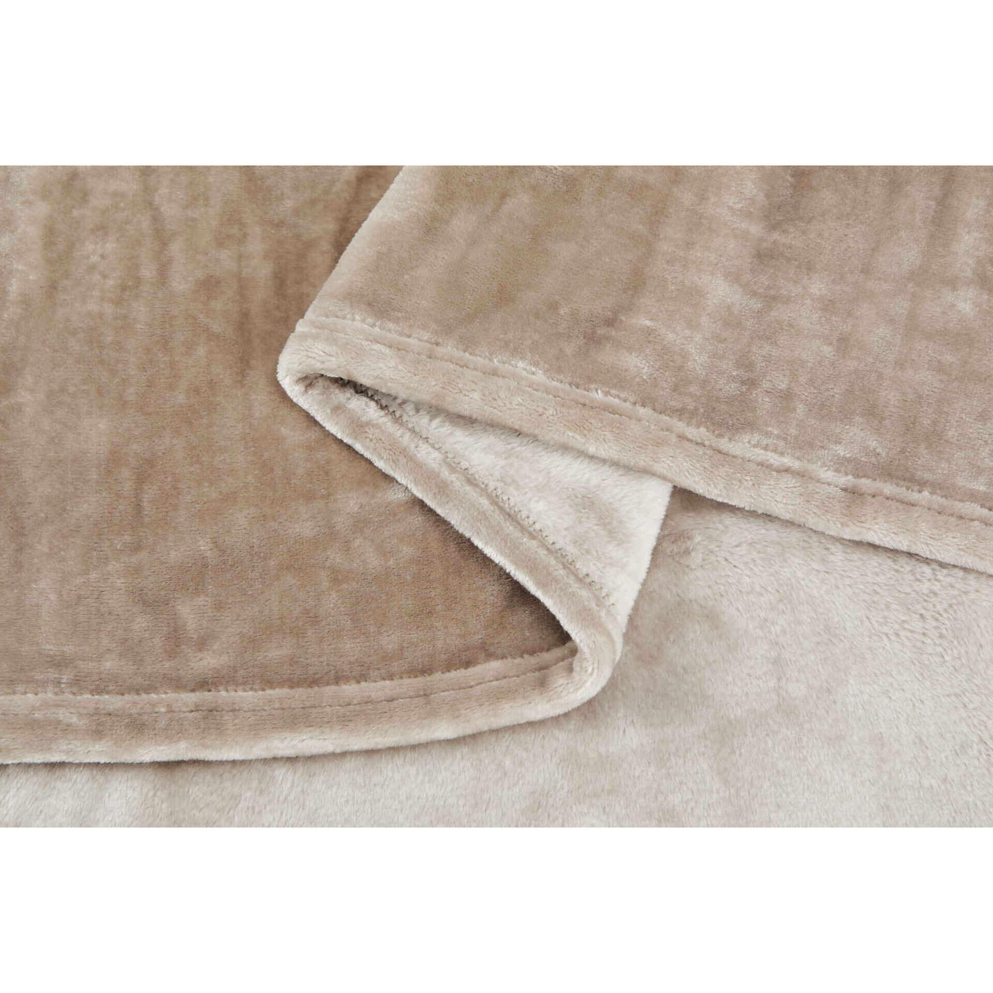 Manta Shiny 130x160cm Taupe Kasa