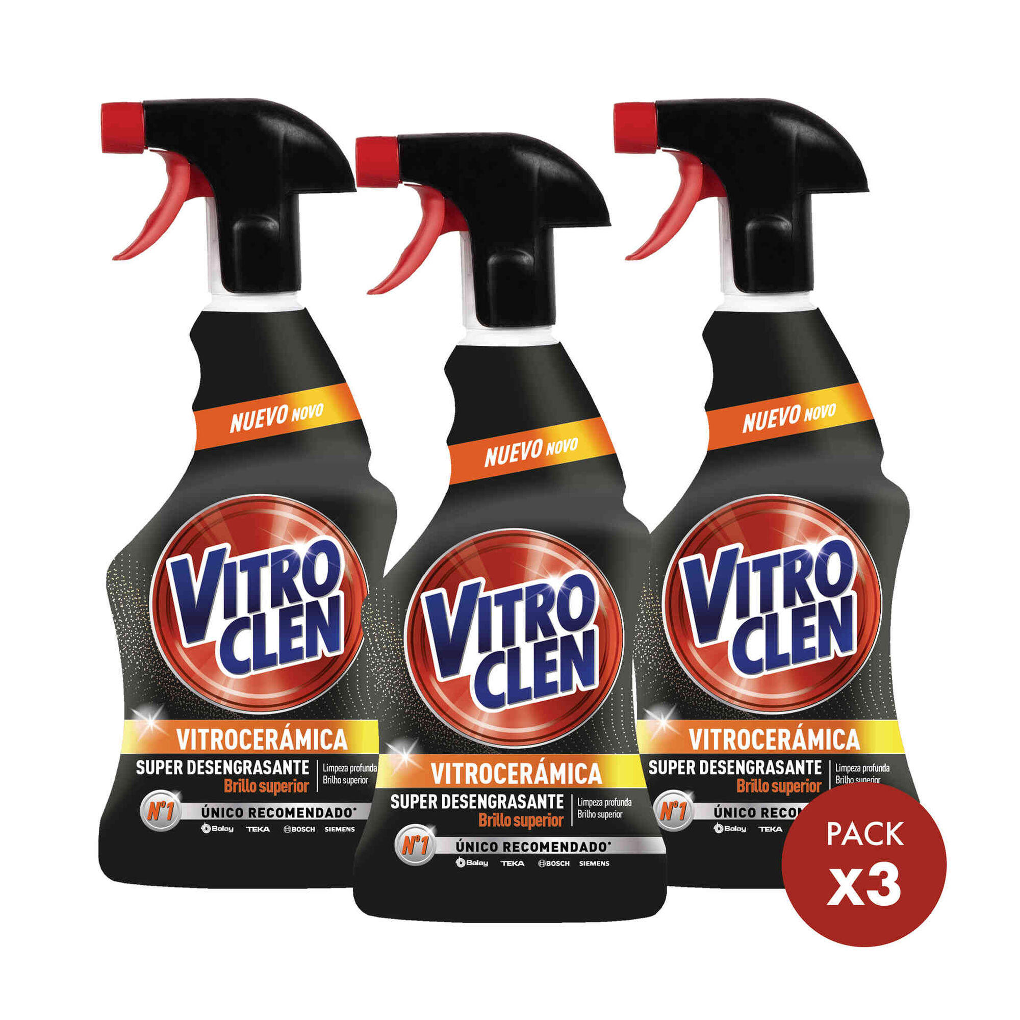 Desengordurante Spray Vitrocerâmica