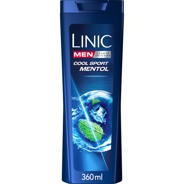 Champô Anticaspa Cool Sport Mentol Linic
