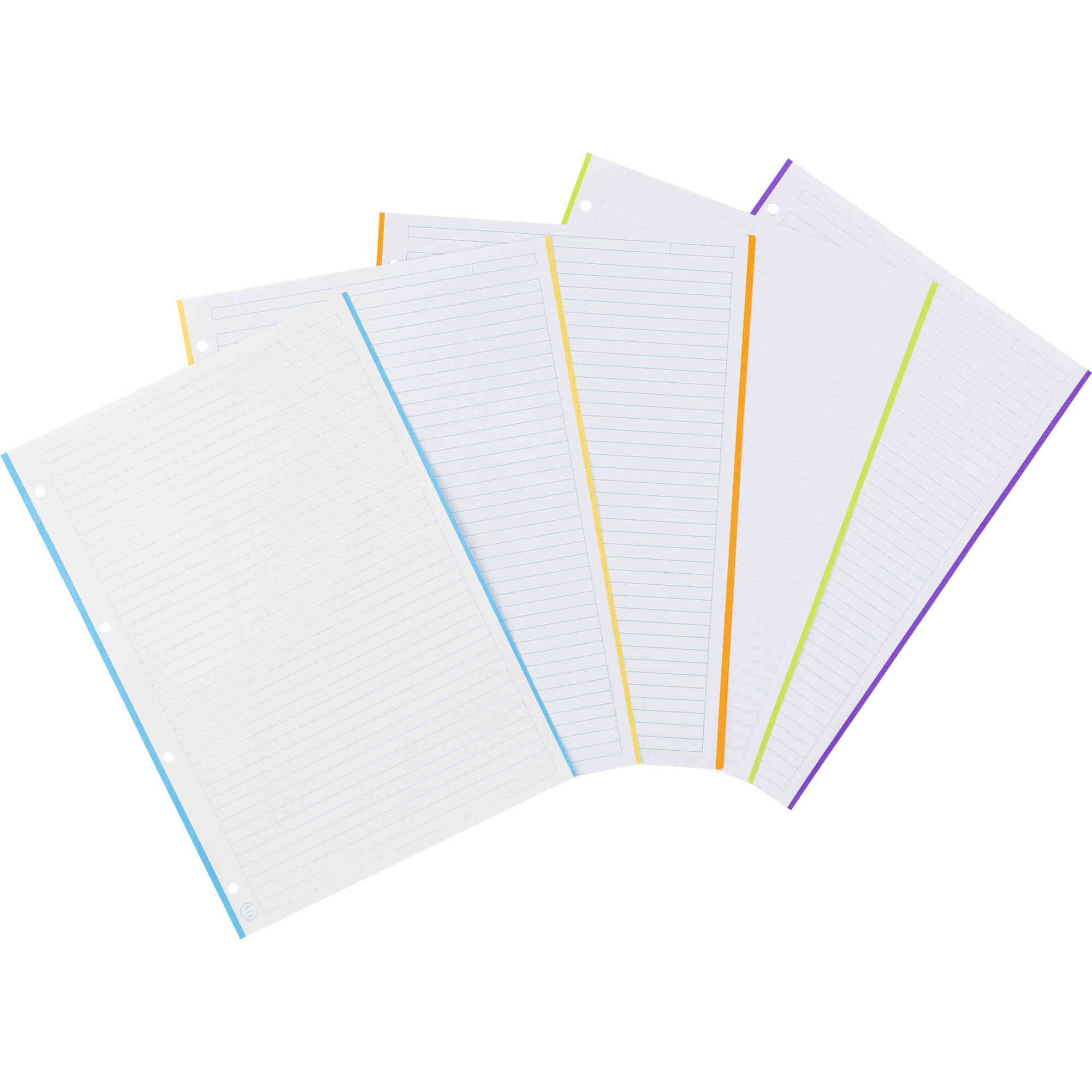 Recarga Note! com Banda Colorida A4 Pautada para App Leccit