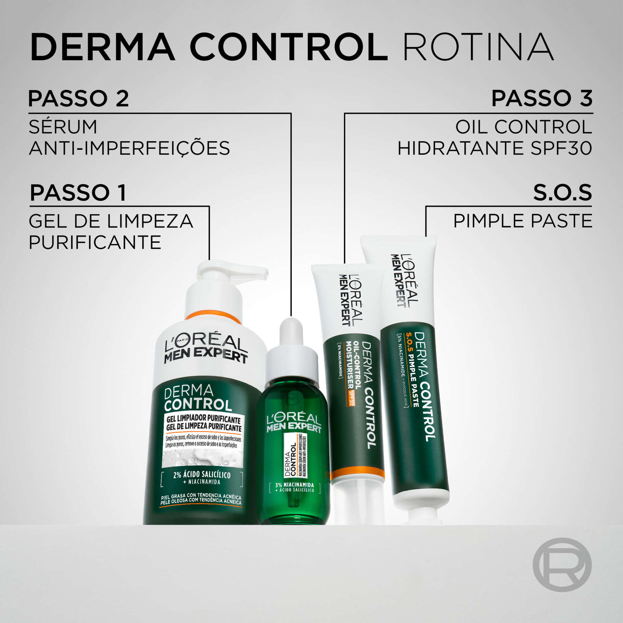 Creme de Rosto Men Expert Derma Control SOS Pimple Paste