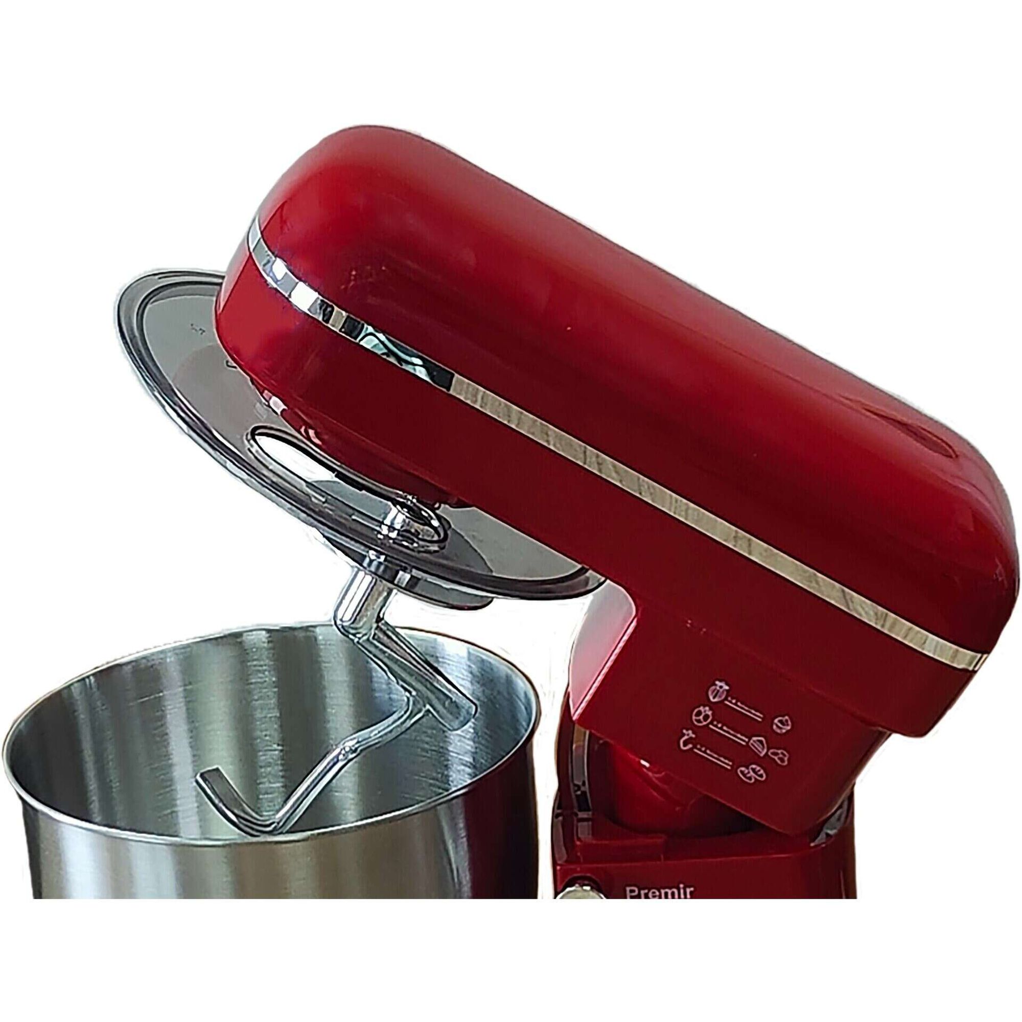 Batedeira com Ta&ccedil;a 1500W Vermelha Bazar&atilde;o