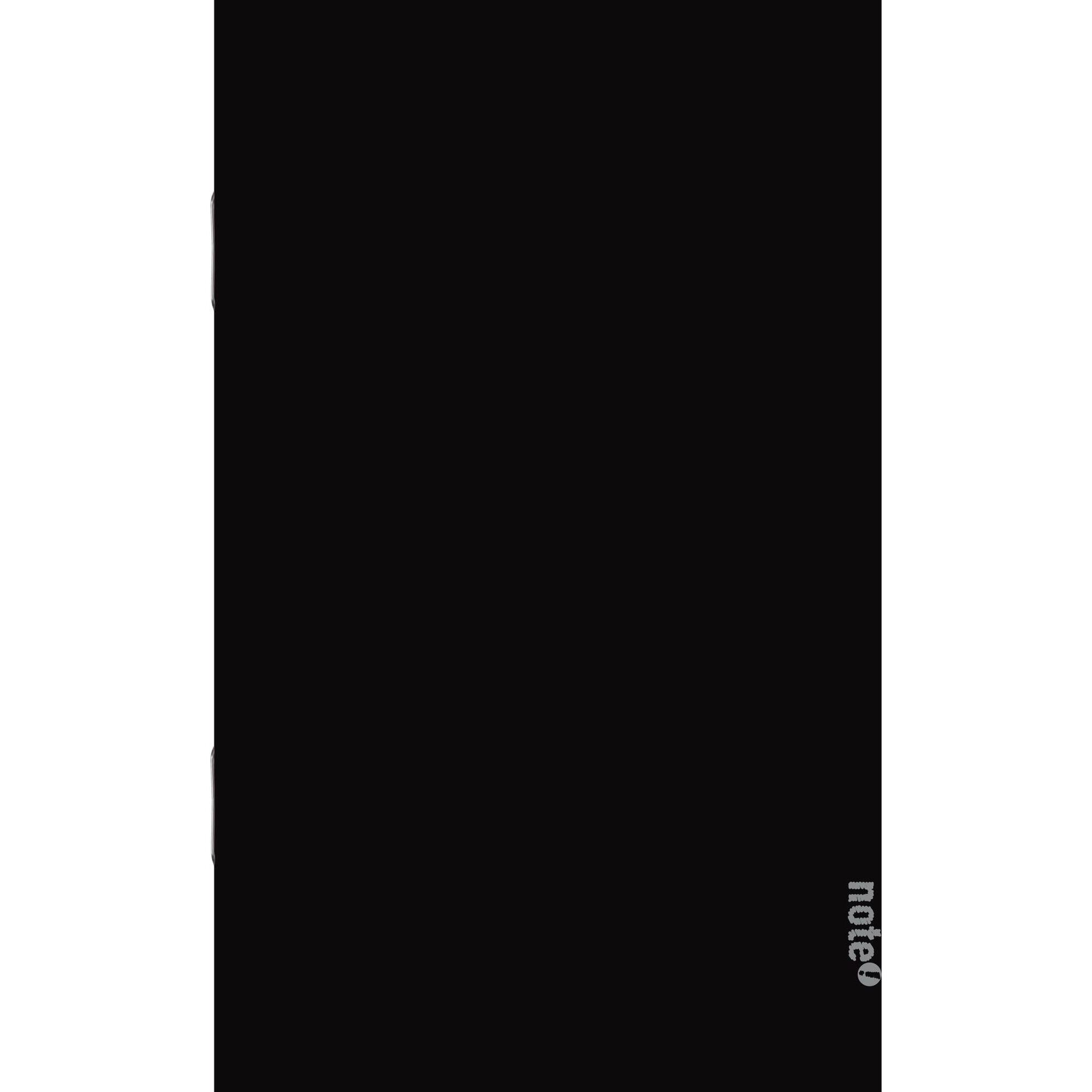 Caderno Agrafado Liso A5 Preto Note!