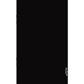Caderno Agrafado Liso A5 Preto Note!