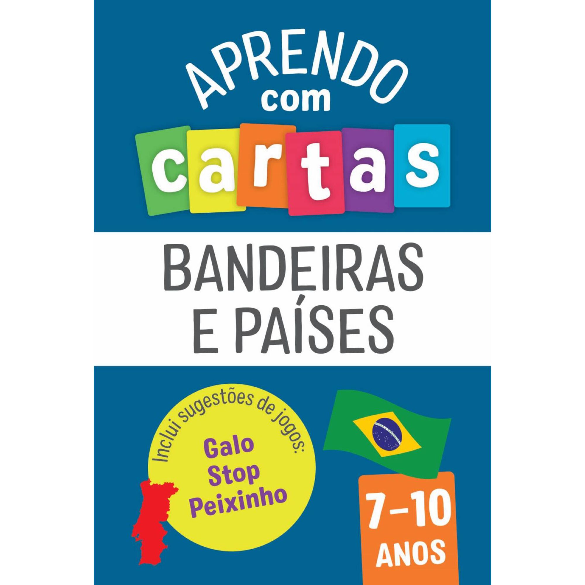 Aprendo com Cartas - Bandeiras e Países