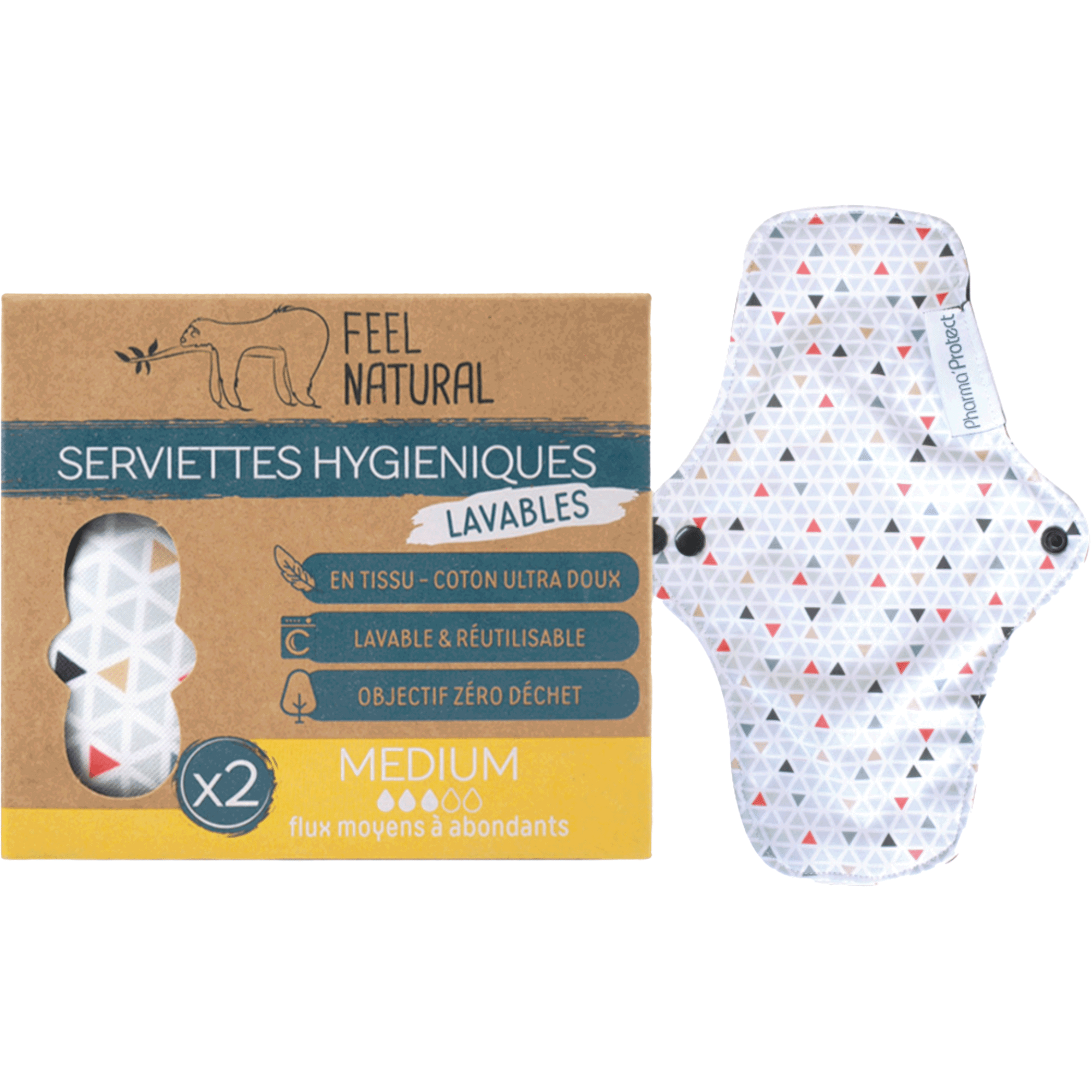 Pensos Higiénicos Laváveis Médio M