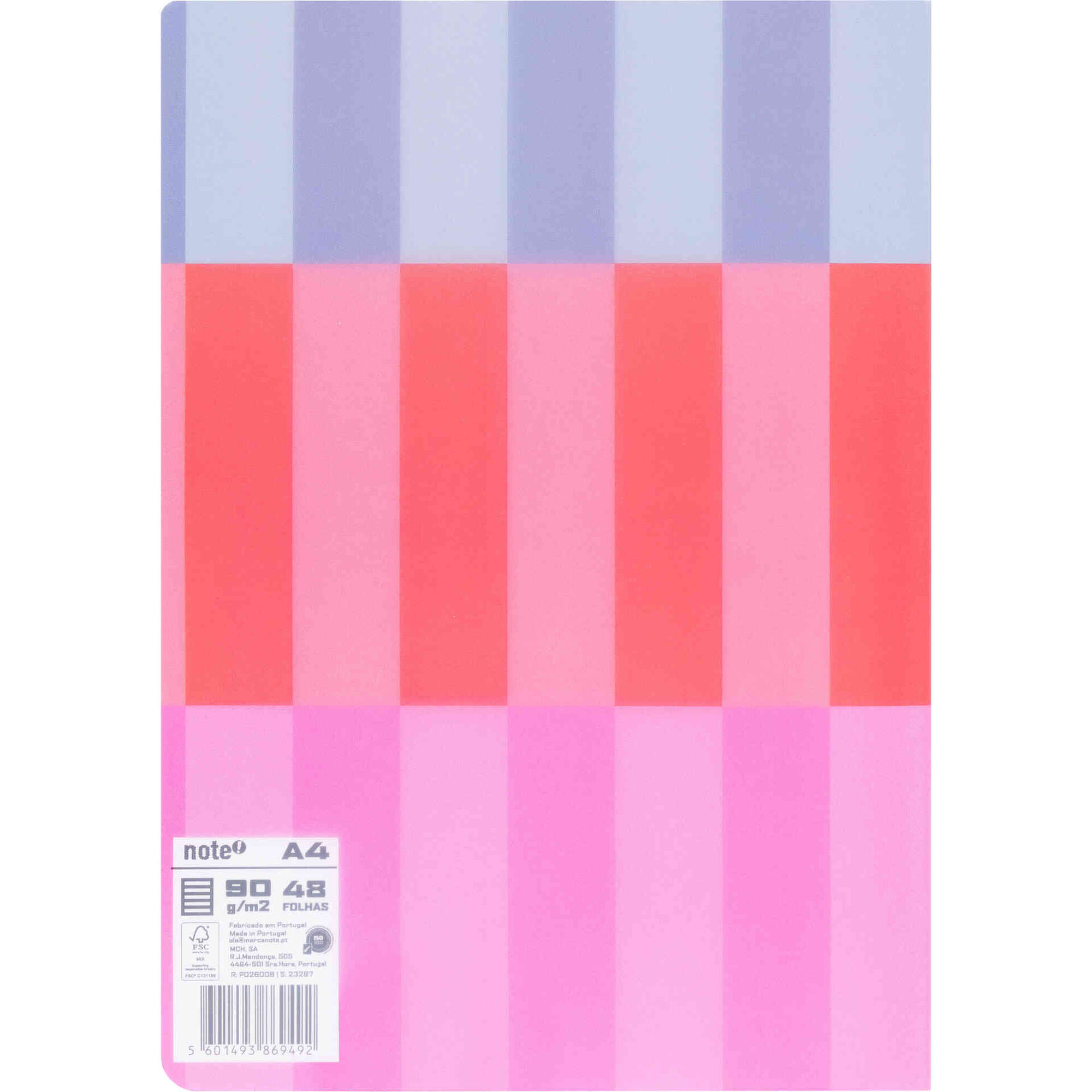 Caderno Note! Agrafado Flex&iacute;vel A4 Pautado Dynamic para App Leccit (v&aacute;rias cores)