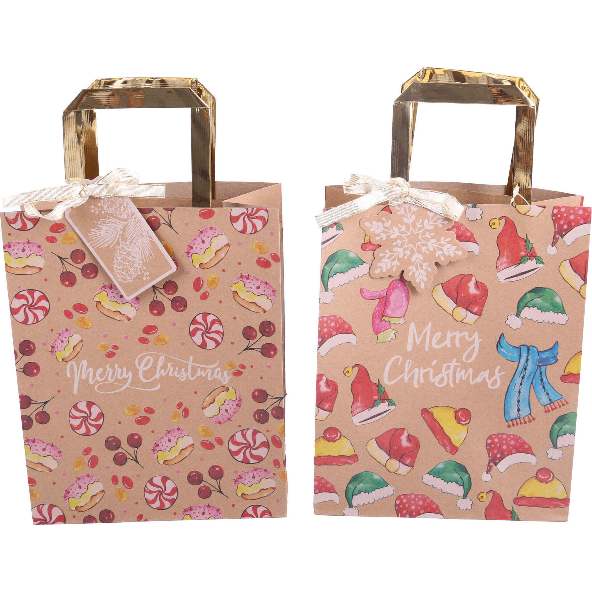 Saco para Presentes Candy Christmas XL (vários modelos)