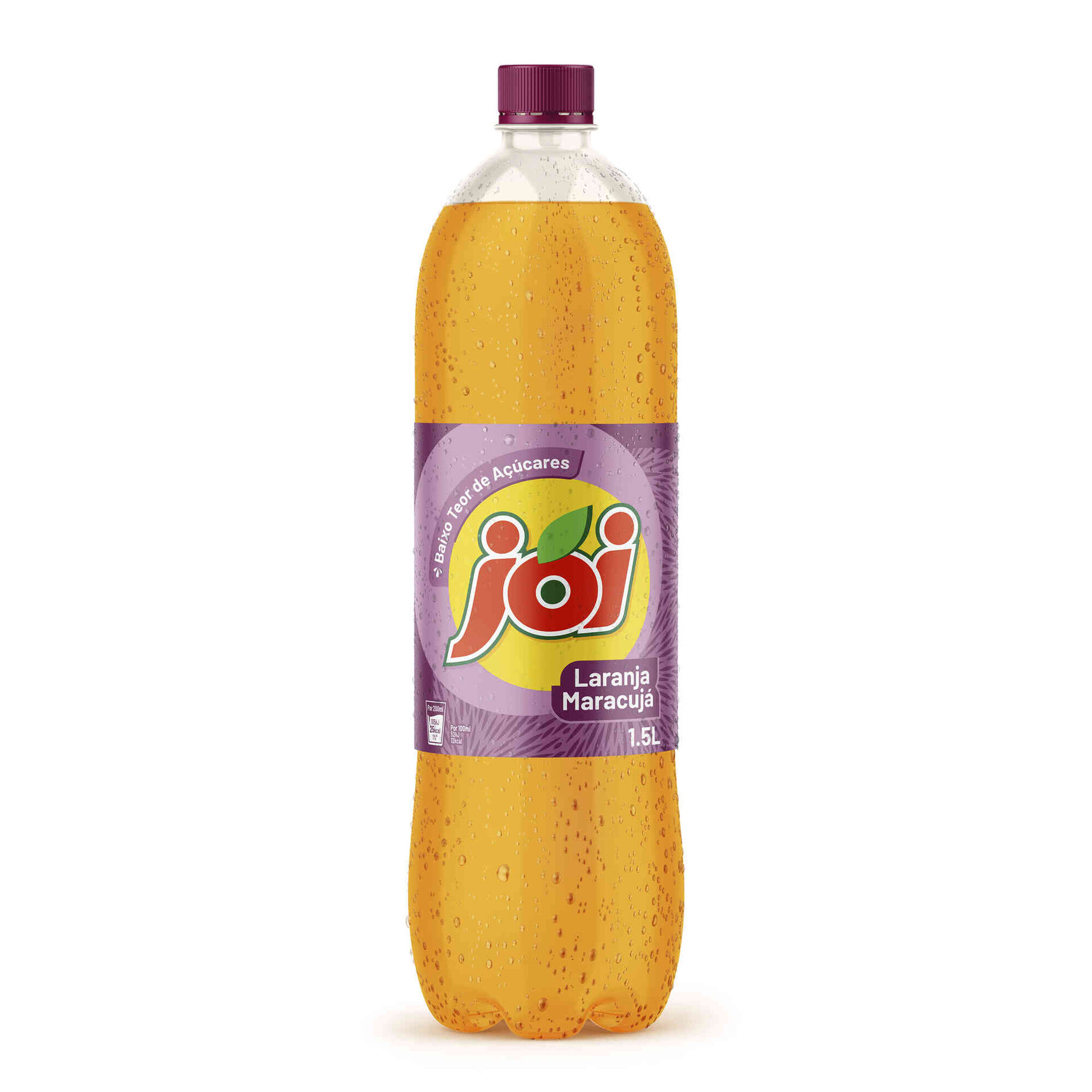 Refrigerante sem Gás Laranja e Maracujá