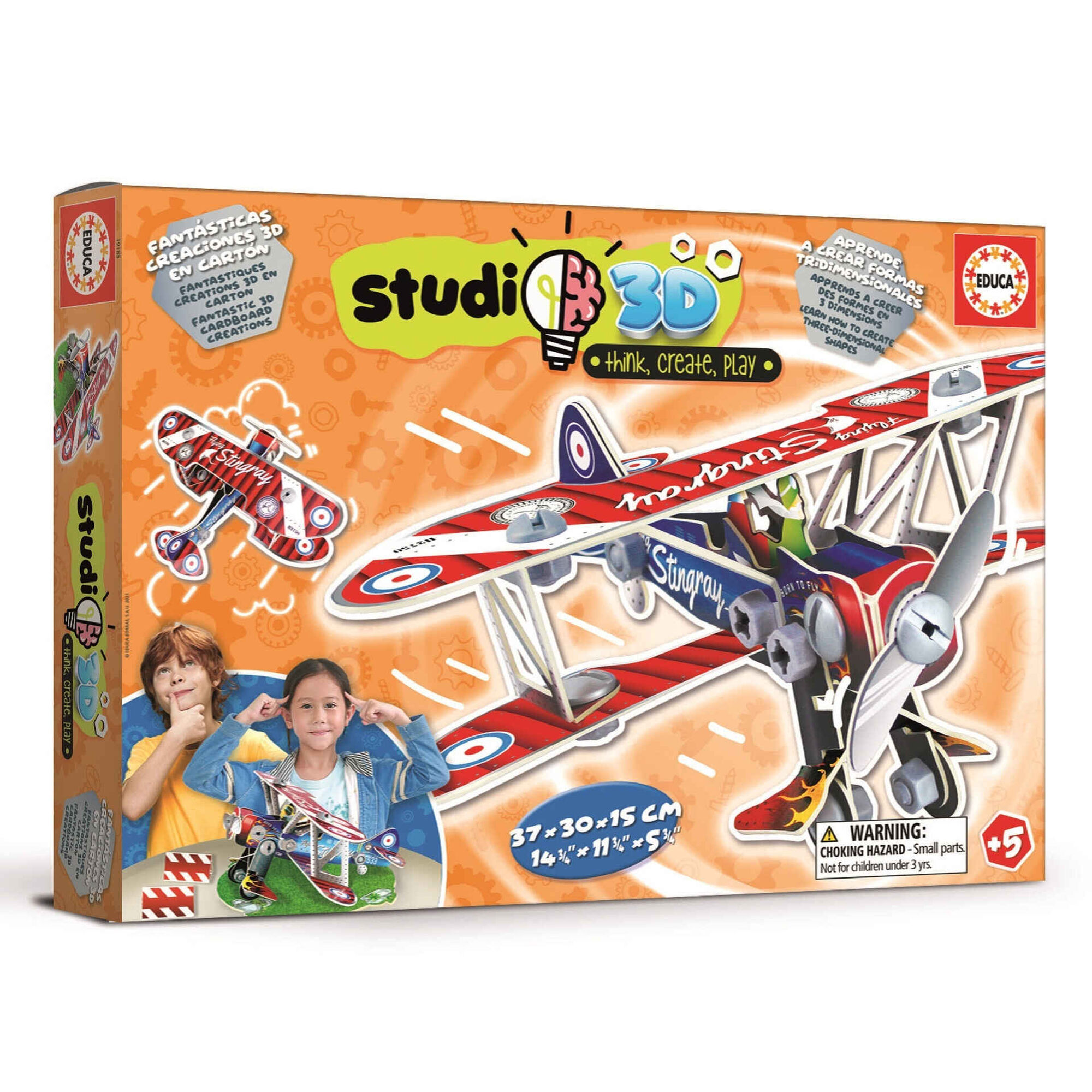 Puzzle Studio 3D Avião Puzzle Studio 3D Avião