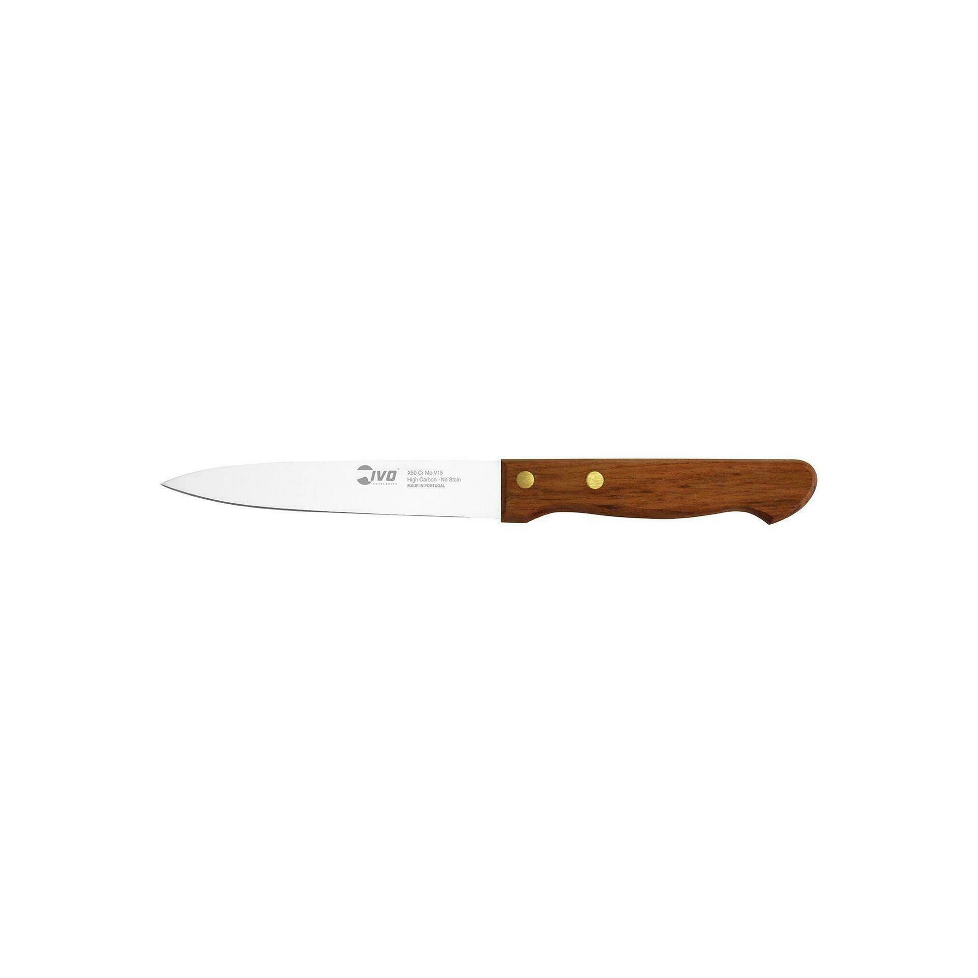 Faca Cozinha 12cm Cabo Madeira Jatoba Faca Cozinha 12cm Cabo Madeira Jatoba