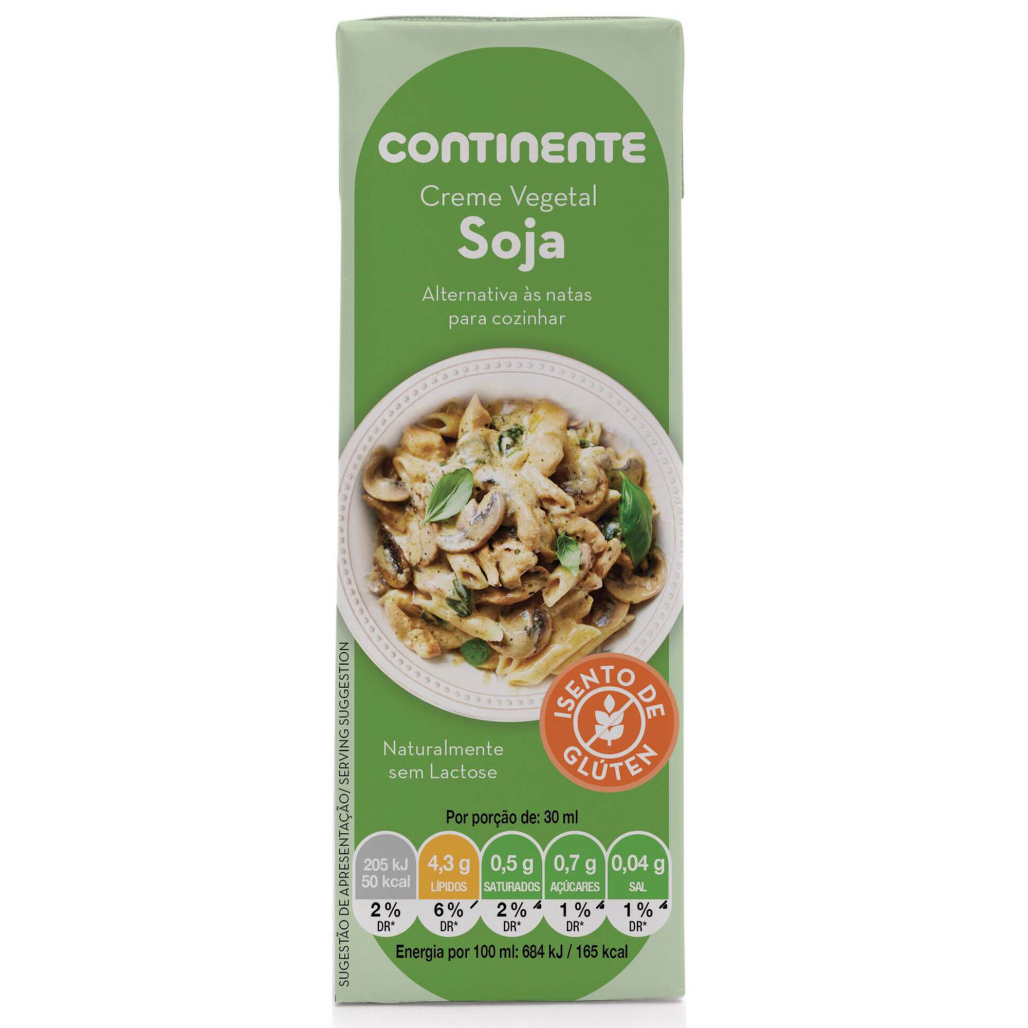Creme Vegetal de Soja para Culinária