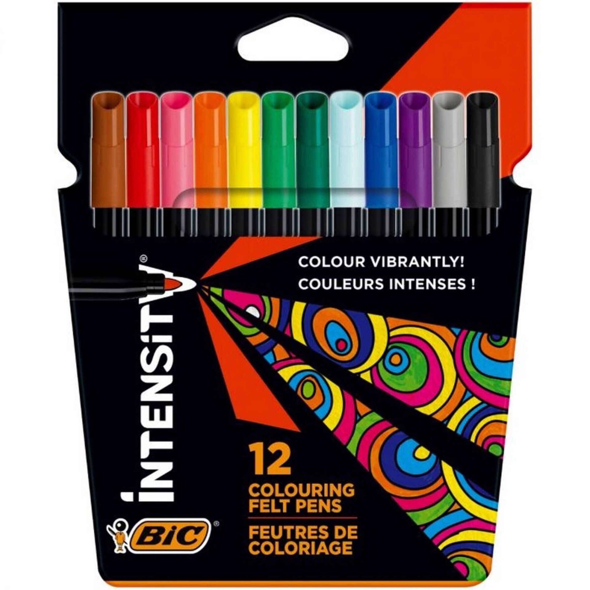 Marcadores de Colorir Intensity Up Bic