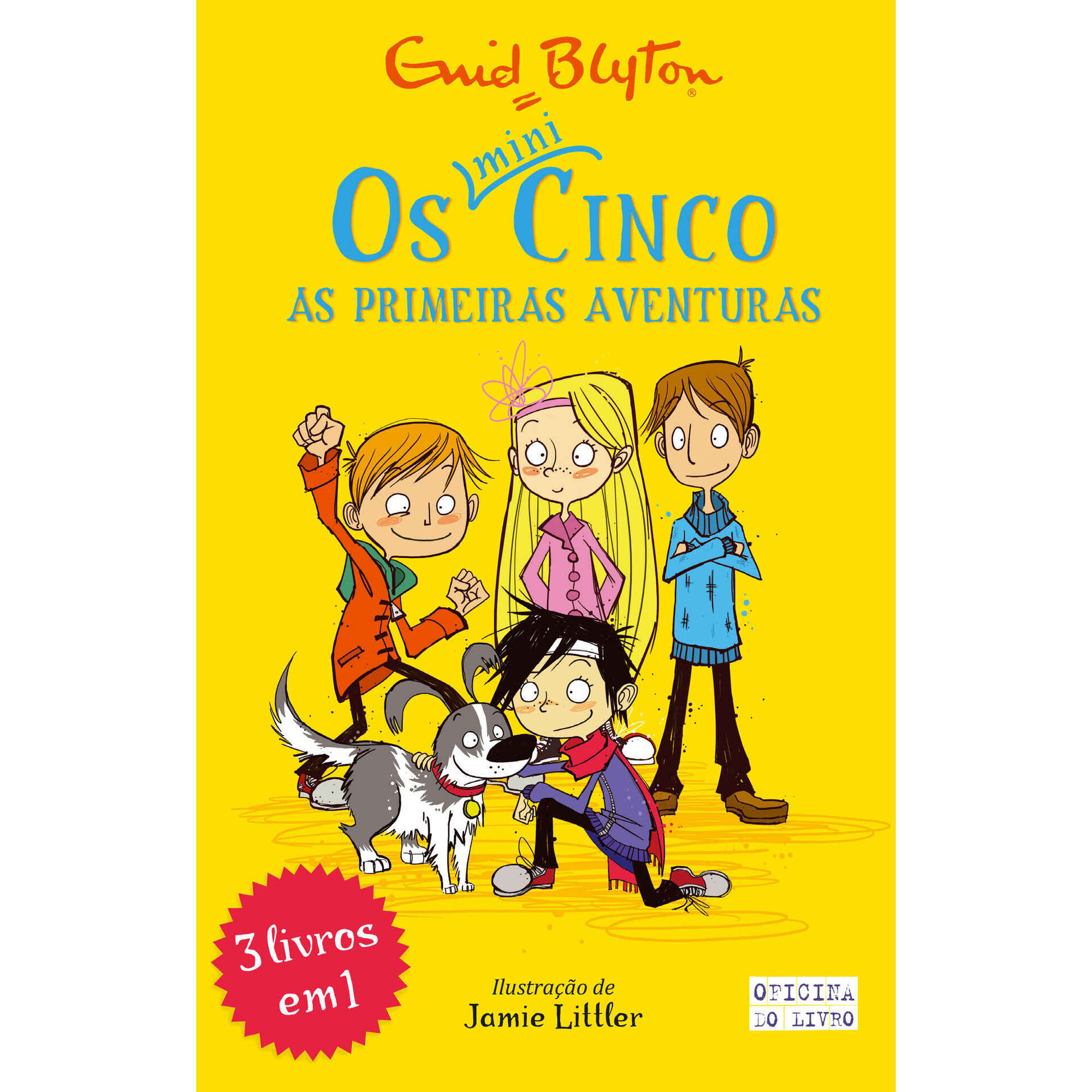 Os Mini Cinco - As Primeiras Aventuras (3 livros em 1)