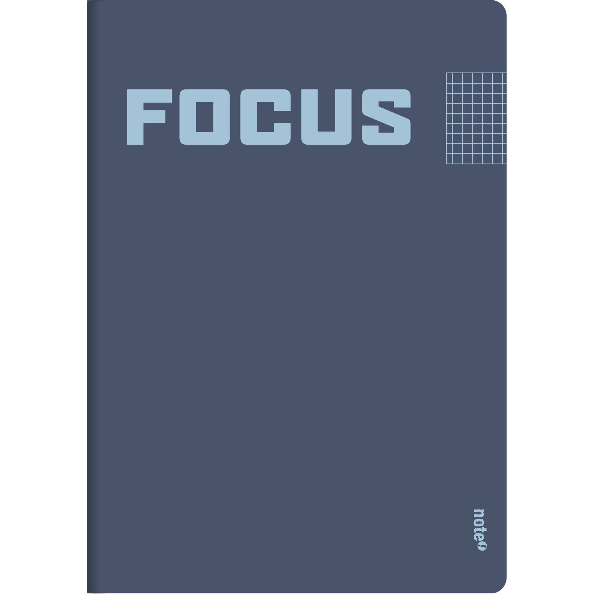 Caderno A4 48 Folhas Quadriculado (v&aacute;rias cores) Note!