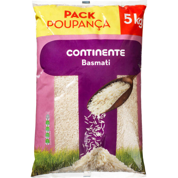 Arroz Basmati Pack Poupança Continente