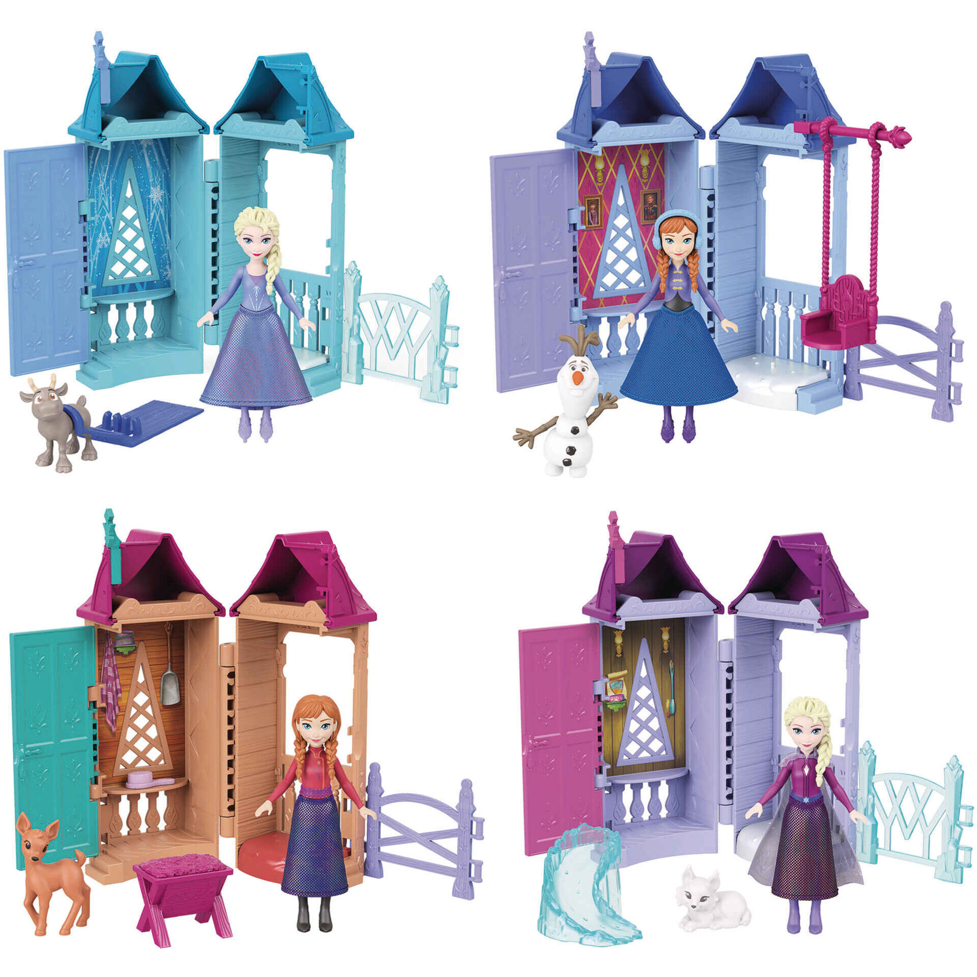 Frozen Arendelle Villas Surpresa (vários modelos)