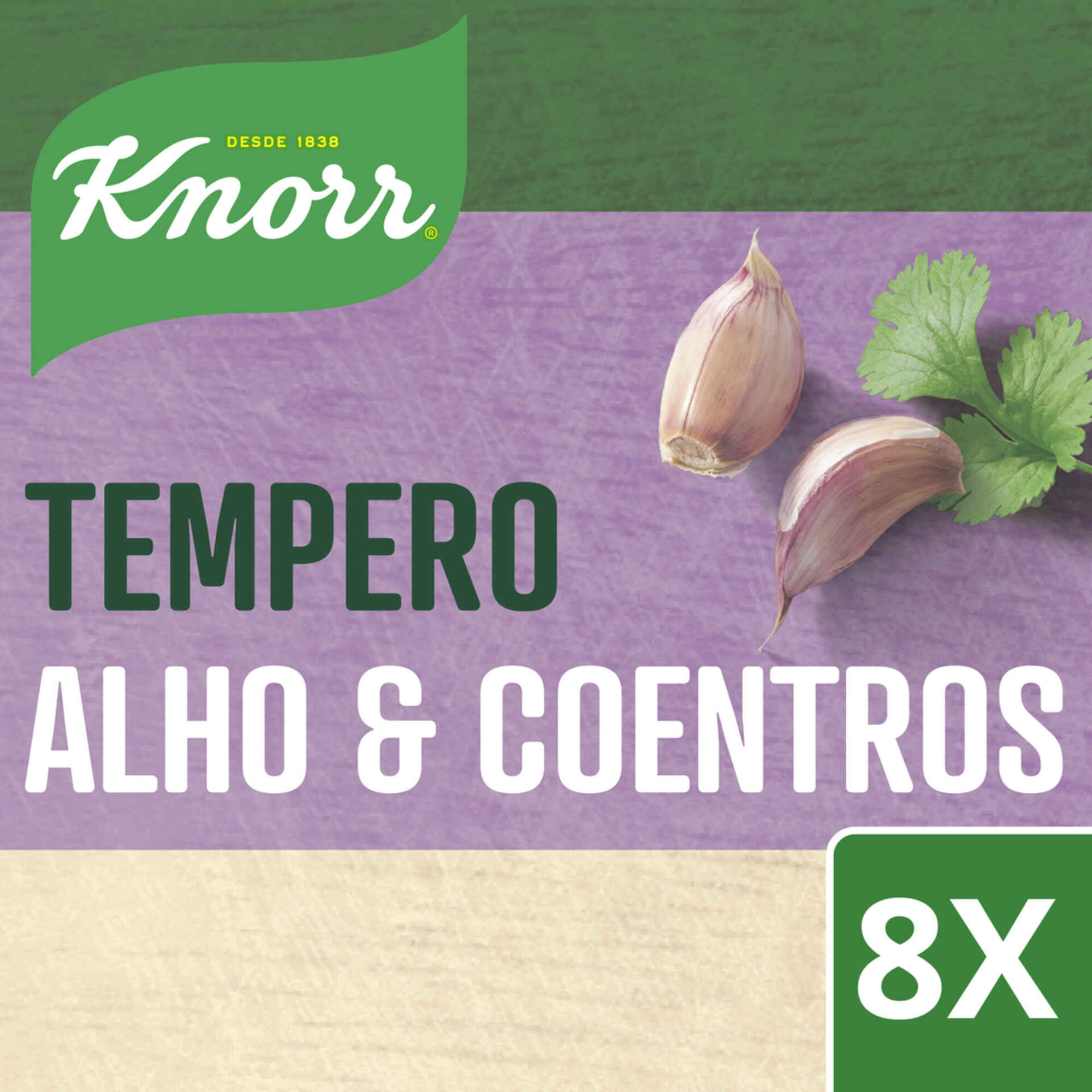 Tempero de Alho e Coentros Cubos