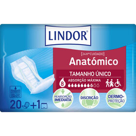 Pensos Incontinência Anatómico Maxi