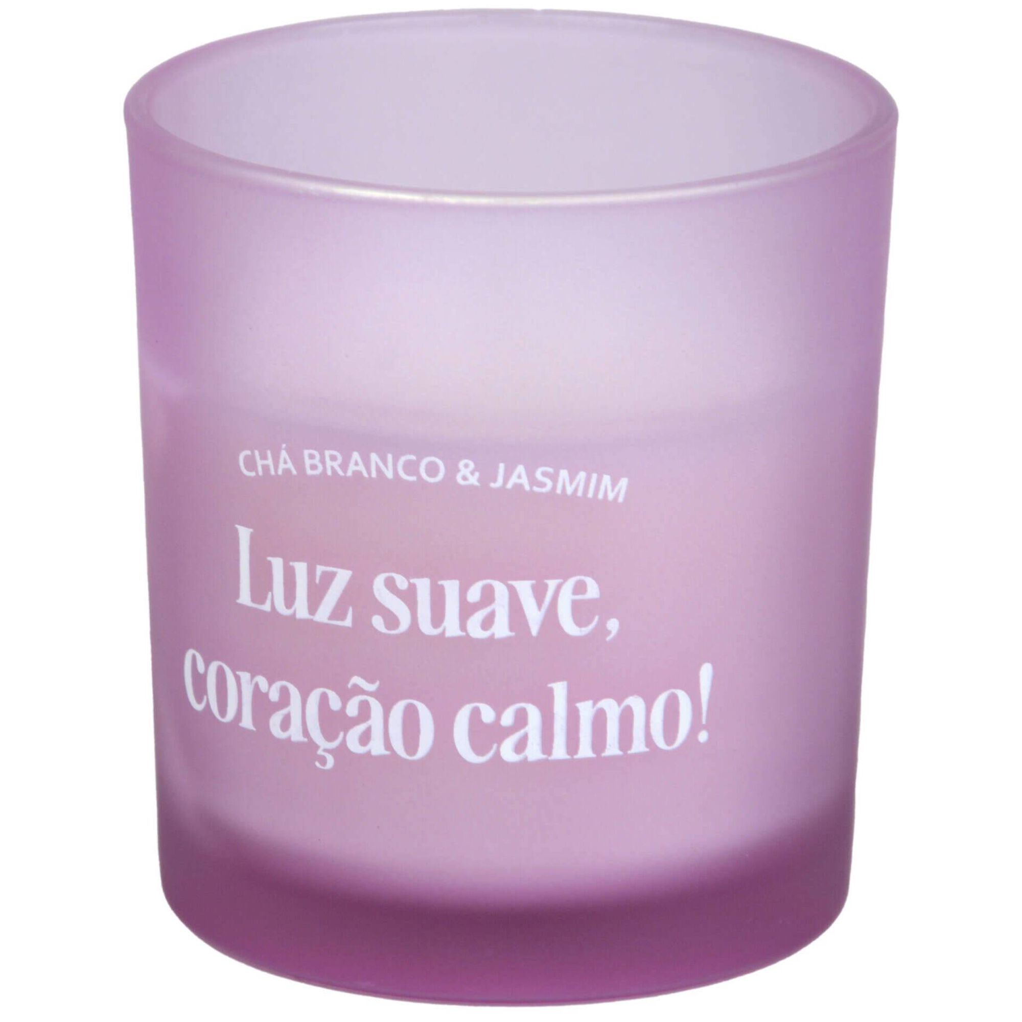 Vela em Copo Chá Branco e Jasmim 370g