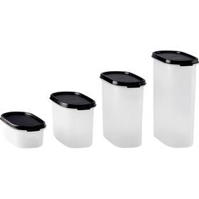 Conjunto de 6 Recipientes de Armazenamento Oval Tupperware
