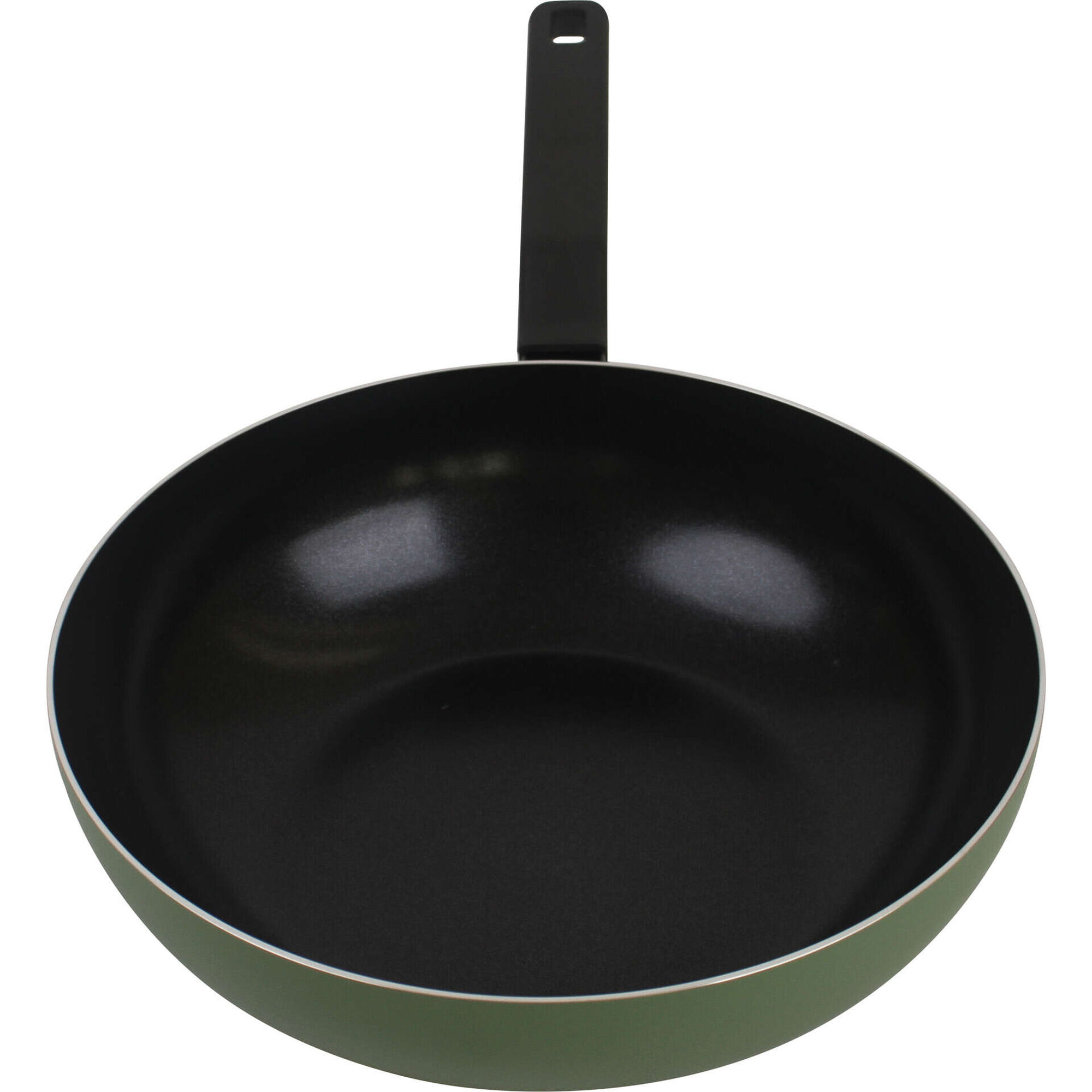 Wok 28cm Cer&acirc;mica Square Verde Kasa