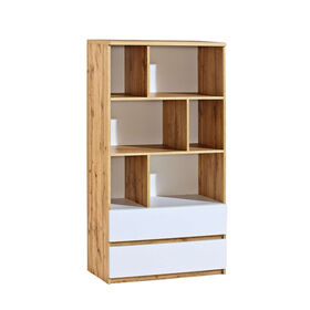 Estante com Gavetas 150x4x80cm Natural Arca