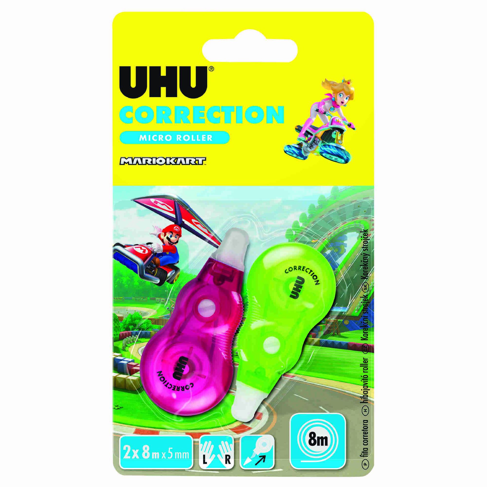Fita Corretora Micro Roller 8m (várias cores) Fita Corretora Micro Roller 8m (várias cores)