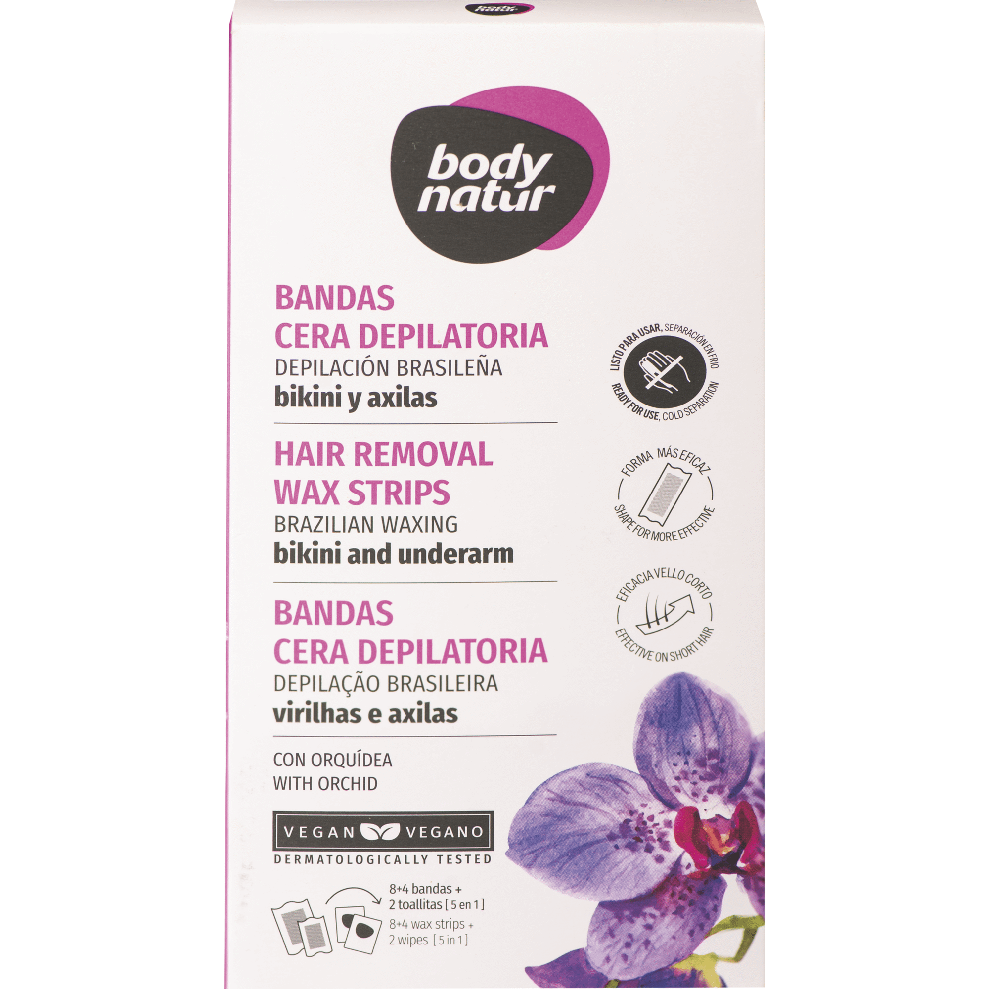 Bandas Depilatórias Cera Fria Bikini