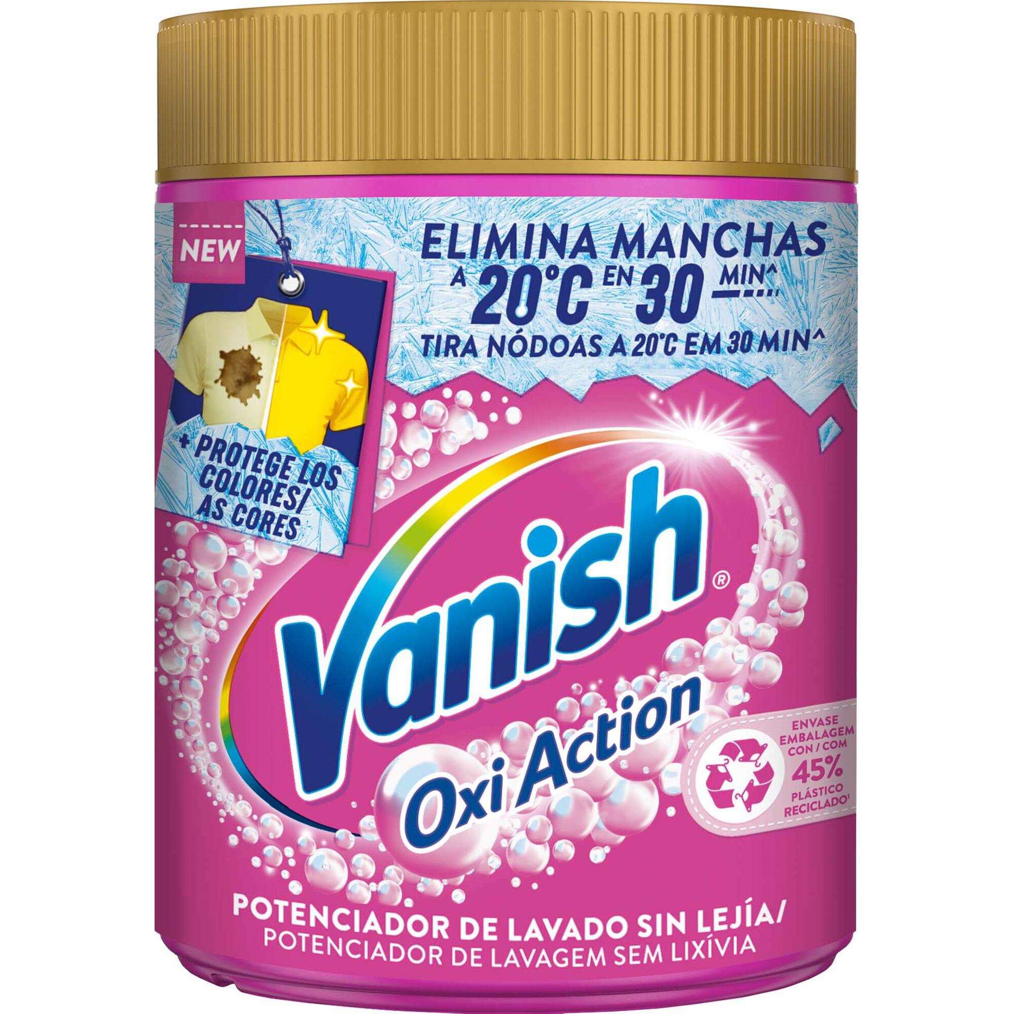 Tira Nódoas Pó Oxi Action Cores