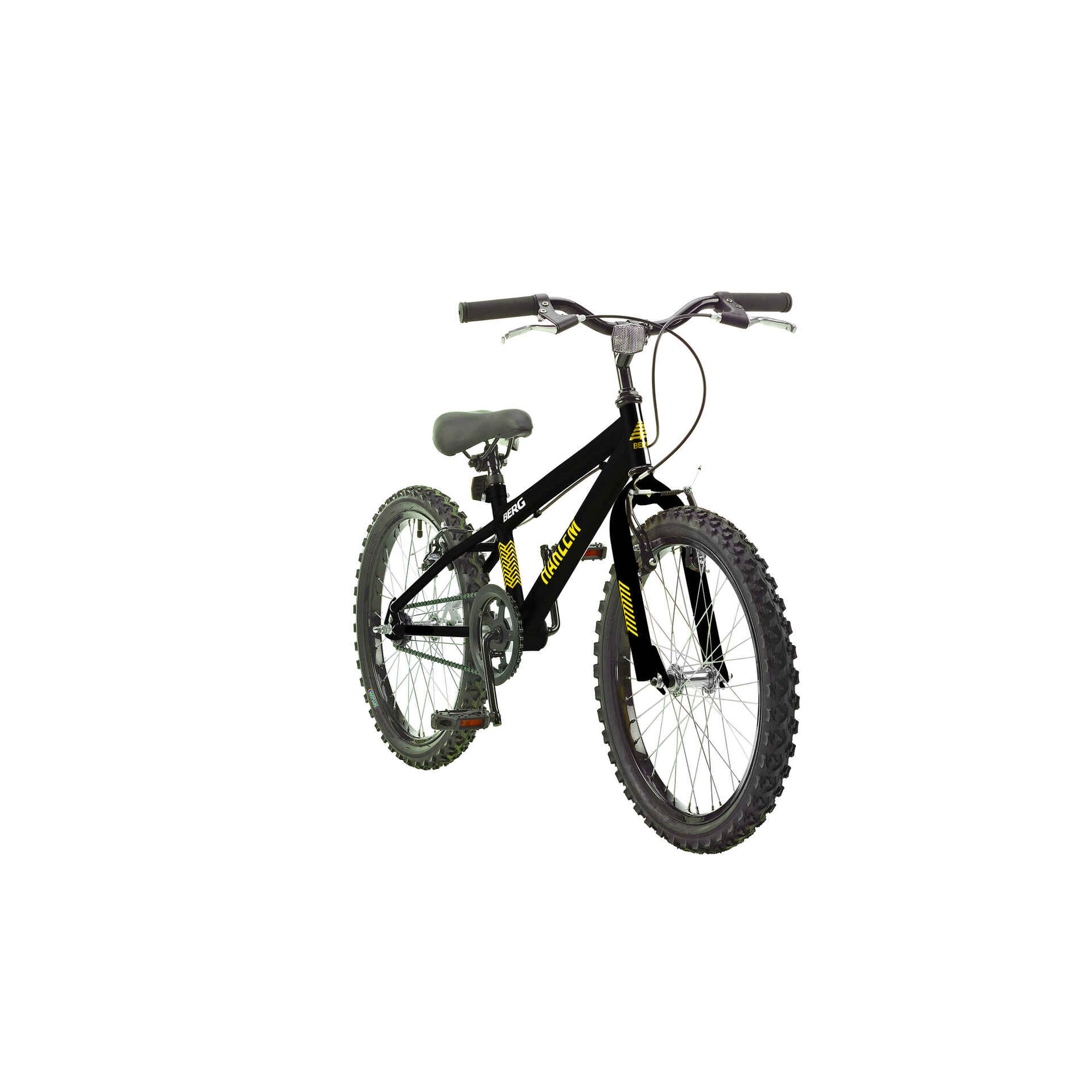 Bicicleta Júnior Roda 20" 7-9 Anos Preta