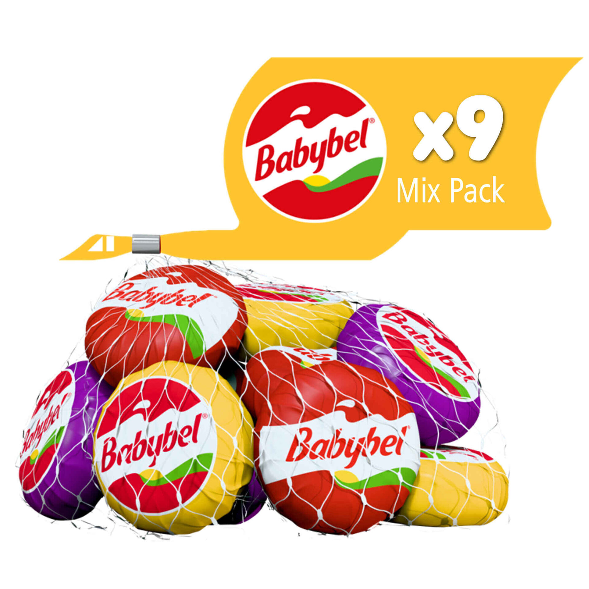 Queijo Mini Original, Cheddar e Emmental Babybel