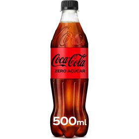 Refrigerante com G&aacute;s Cola Zero Coca-Cola