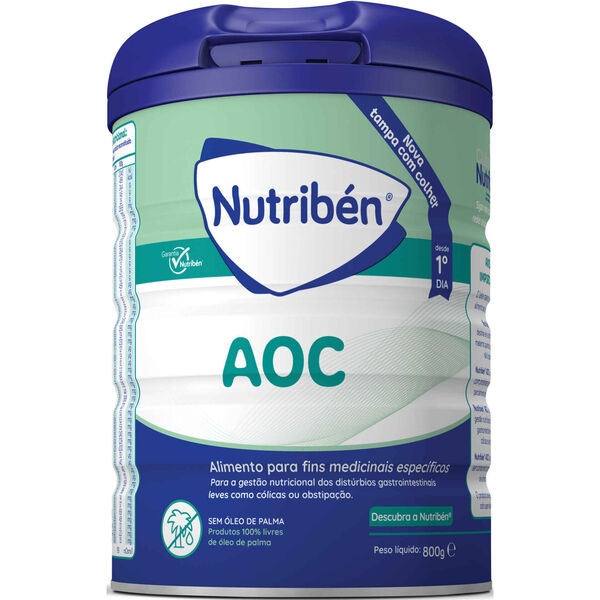 Leite em Pó AOC desde o Nascimento Nutribén