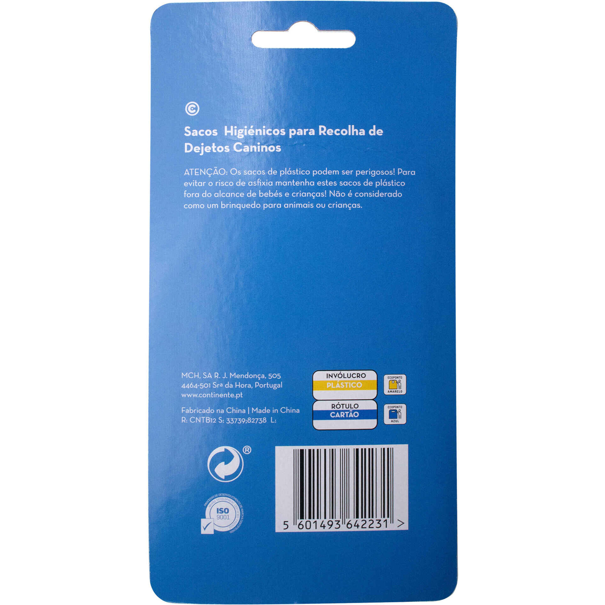 Dispensador Sacos Higiénicos com Recargas