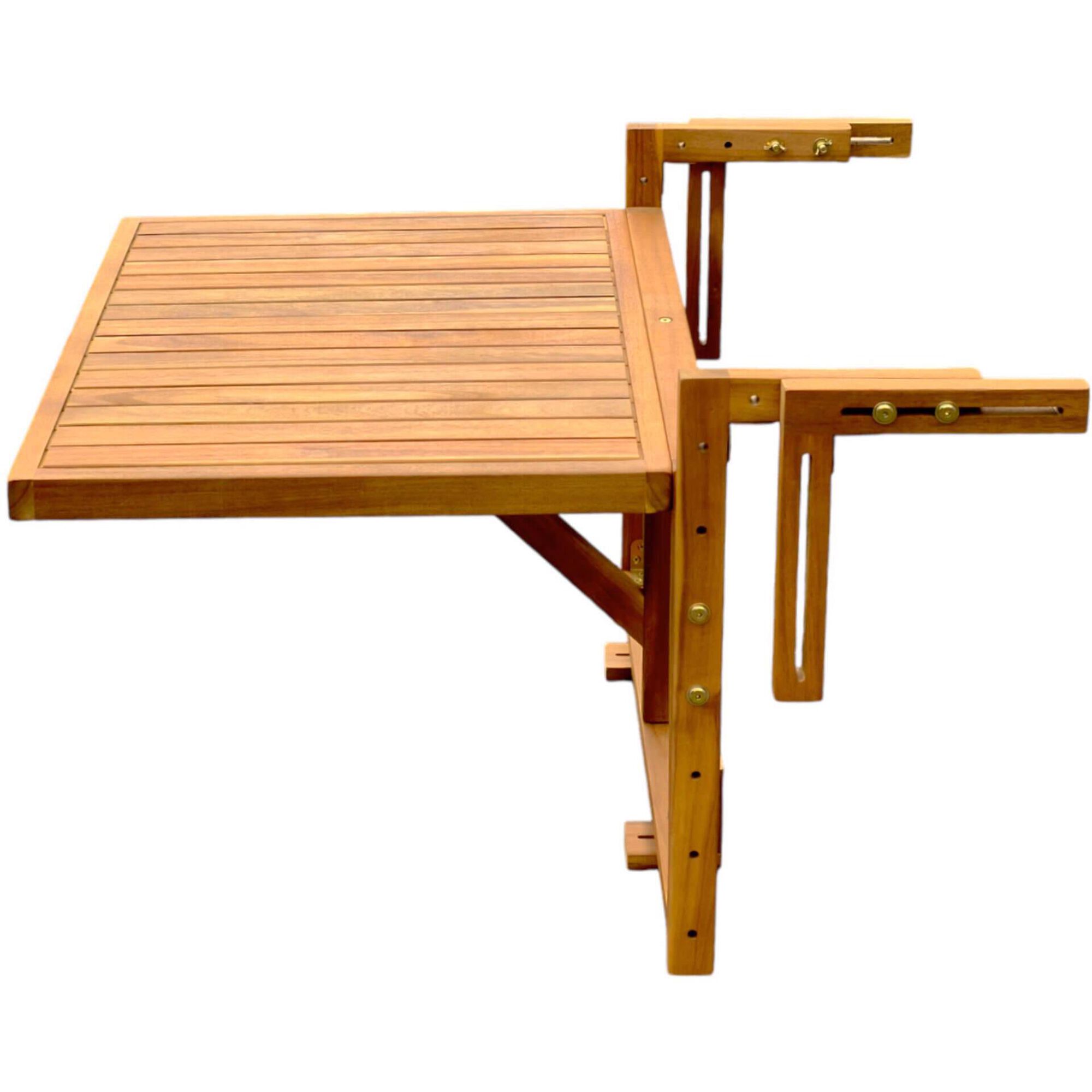 Mesa de Varanda Dobr&aacute;vel Ac&aacute;cia Kasa