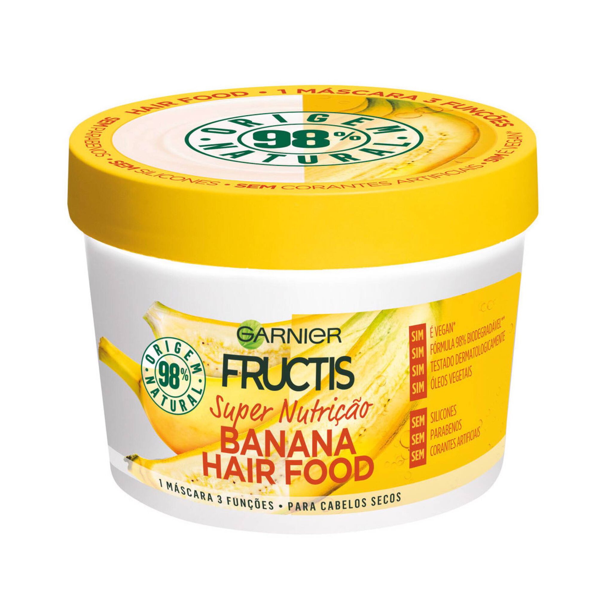 Máscara Cabelo Fructis Hair Food Banana