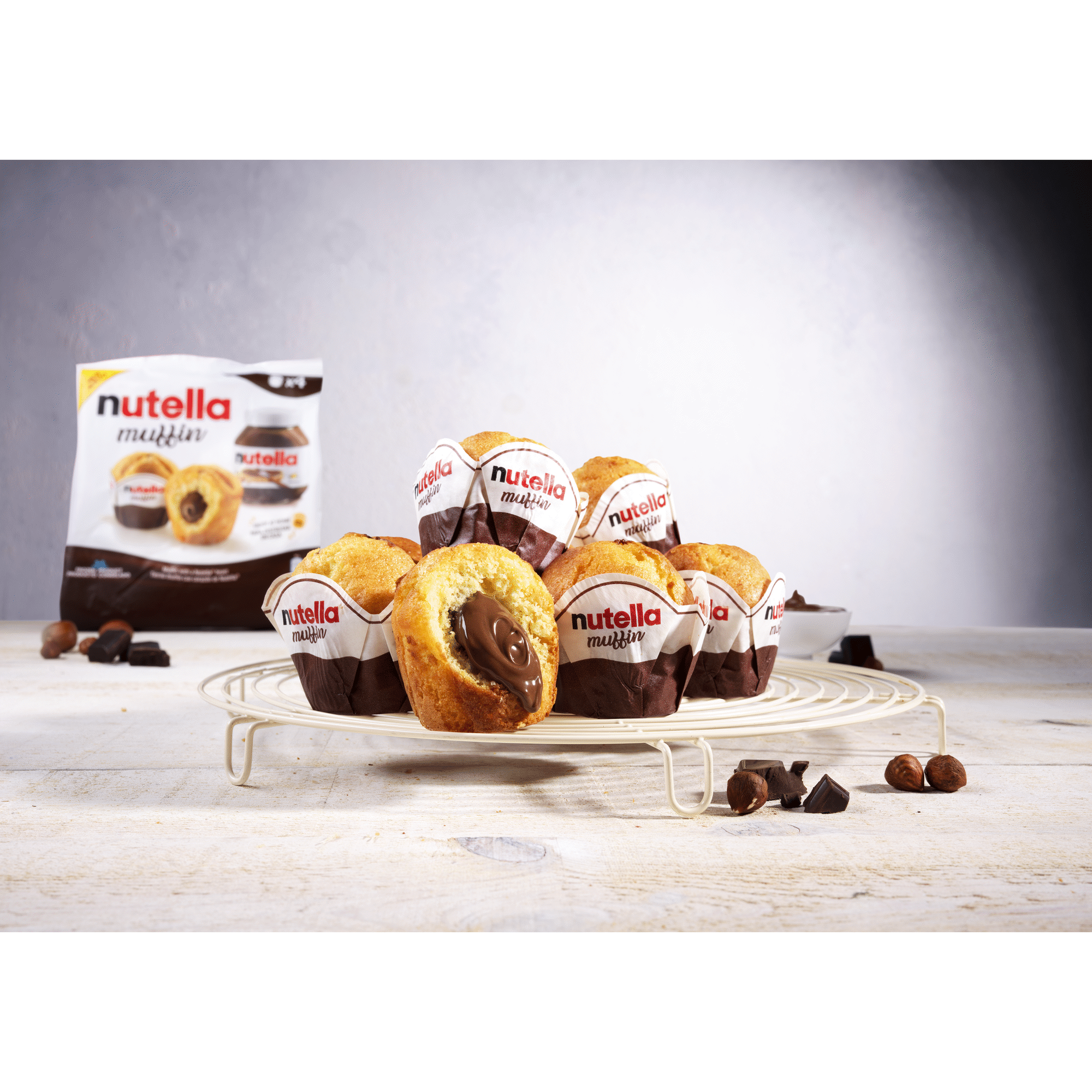 Muffin de Nutella
