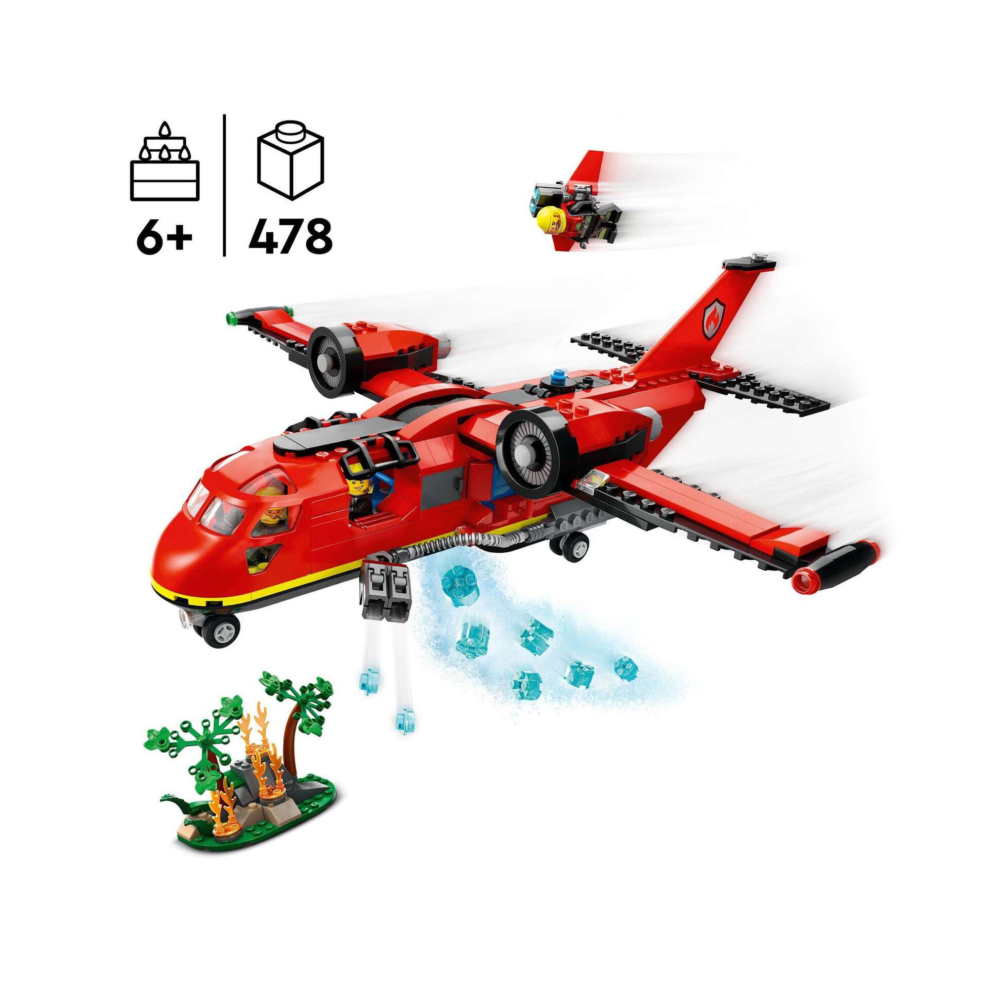 Avião de Resgate dos Bombeiros - 60413
