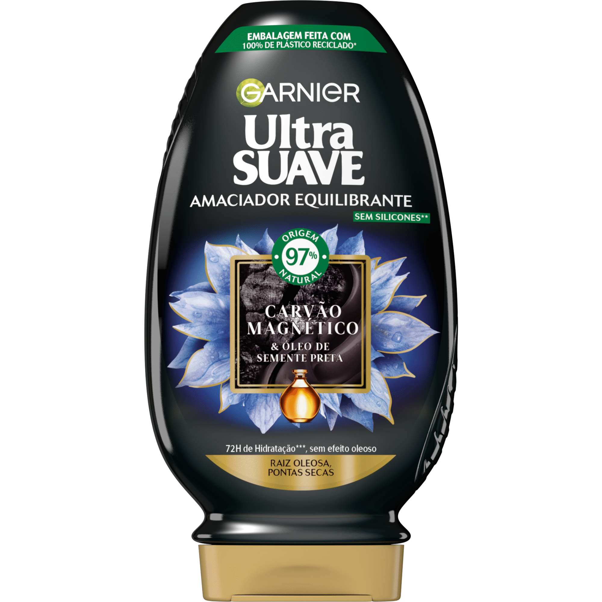 Condicionador Carv&atilde;o Garnier Ultra Suave