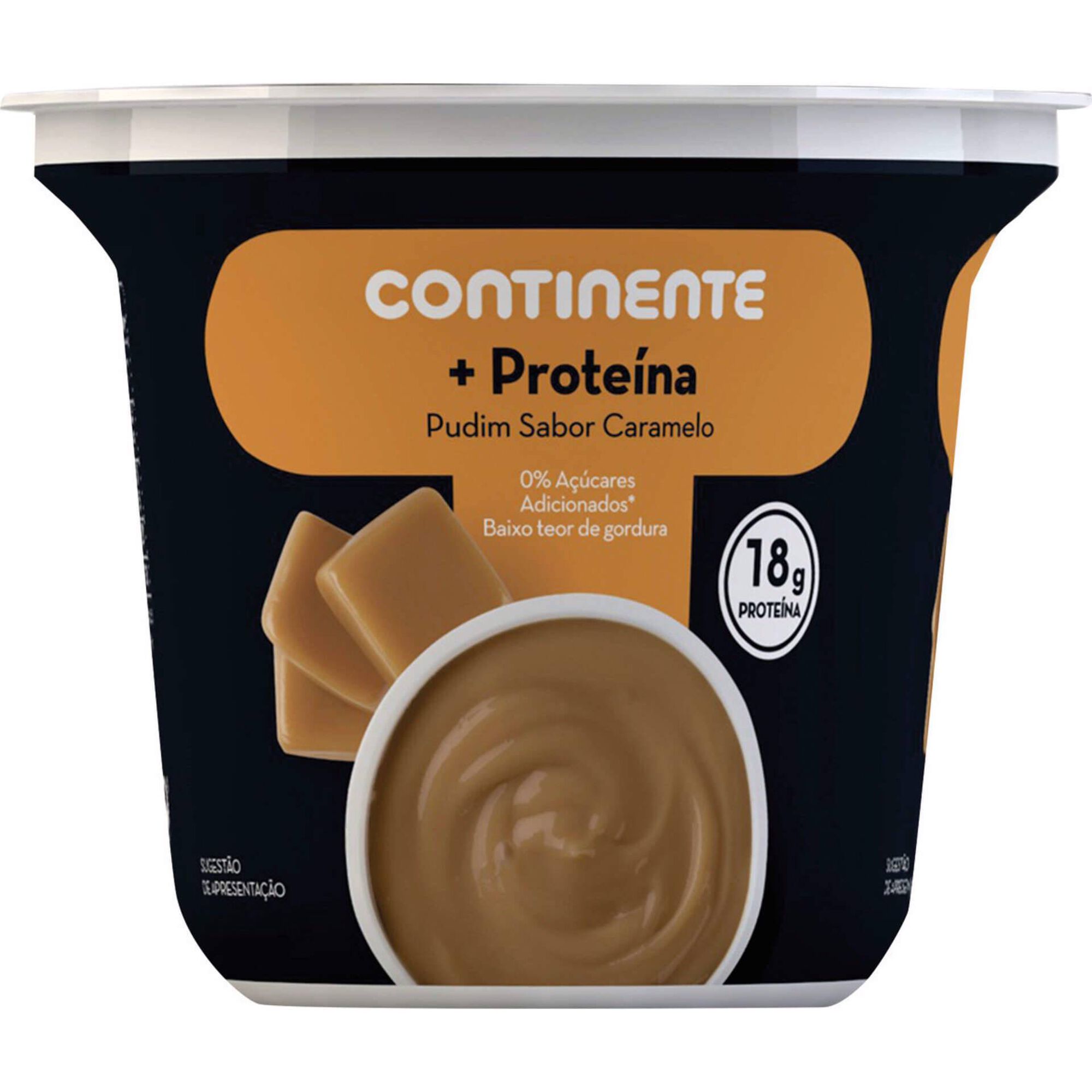Pudim +Proteína Caramelo