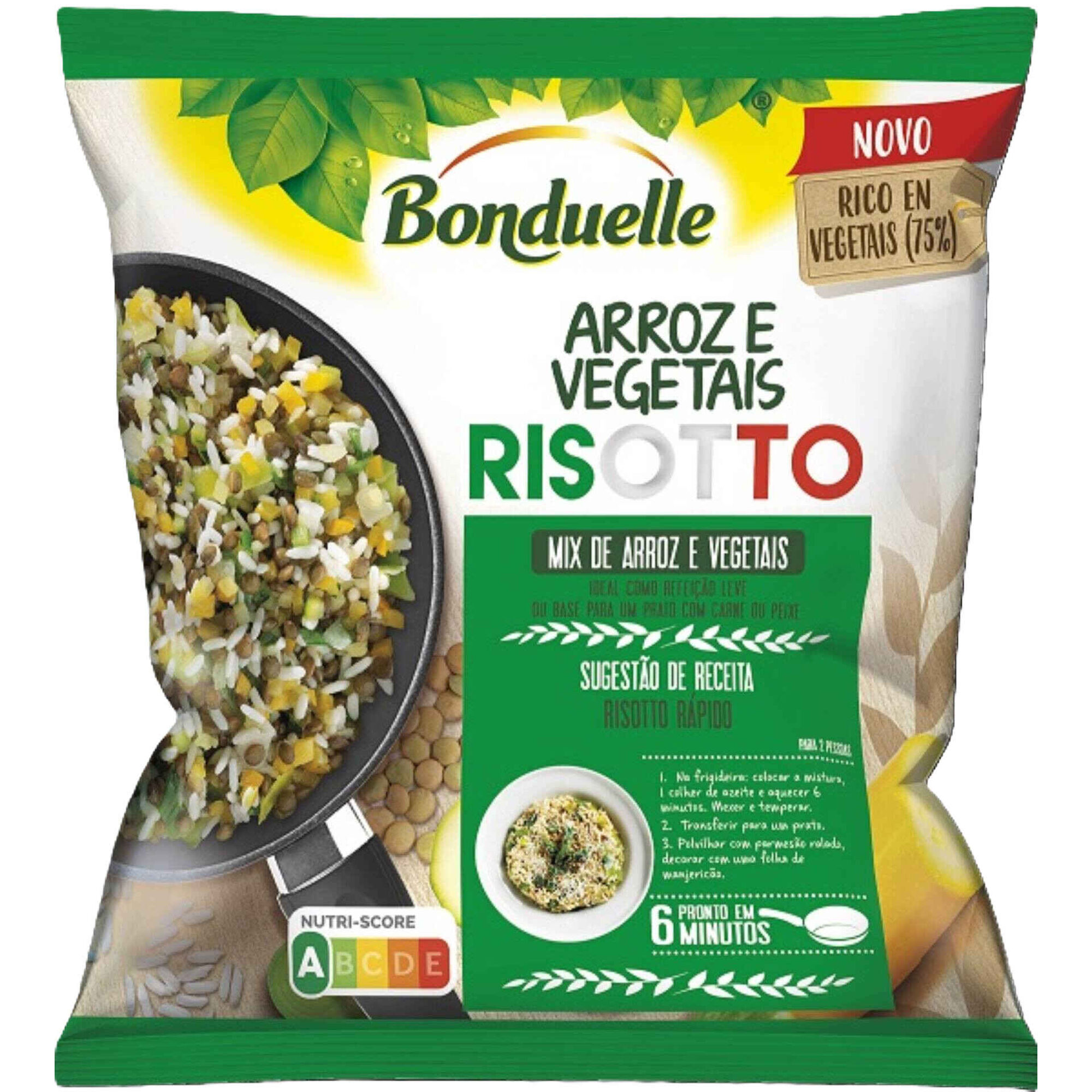 Risotto de Vegetais