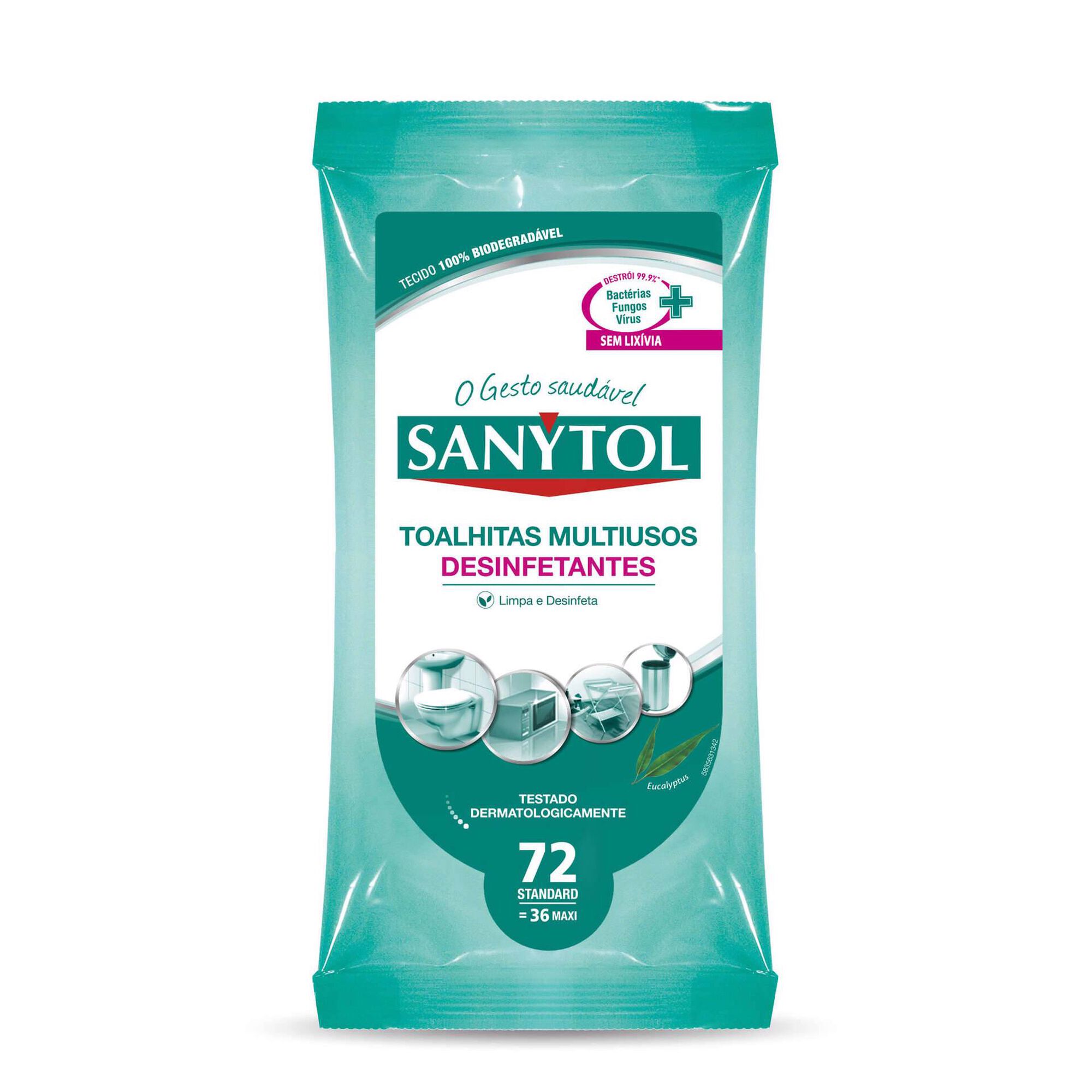 Toalhitas de Limpeza Desinfetantes