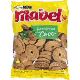 Biscoitos Rosquinhas Coco Mabel