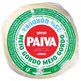 Queijo de Vaca Curado Meio Gordo Paiva