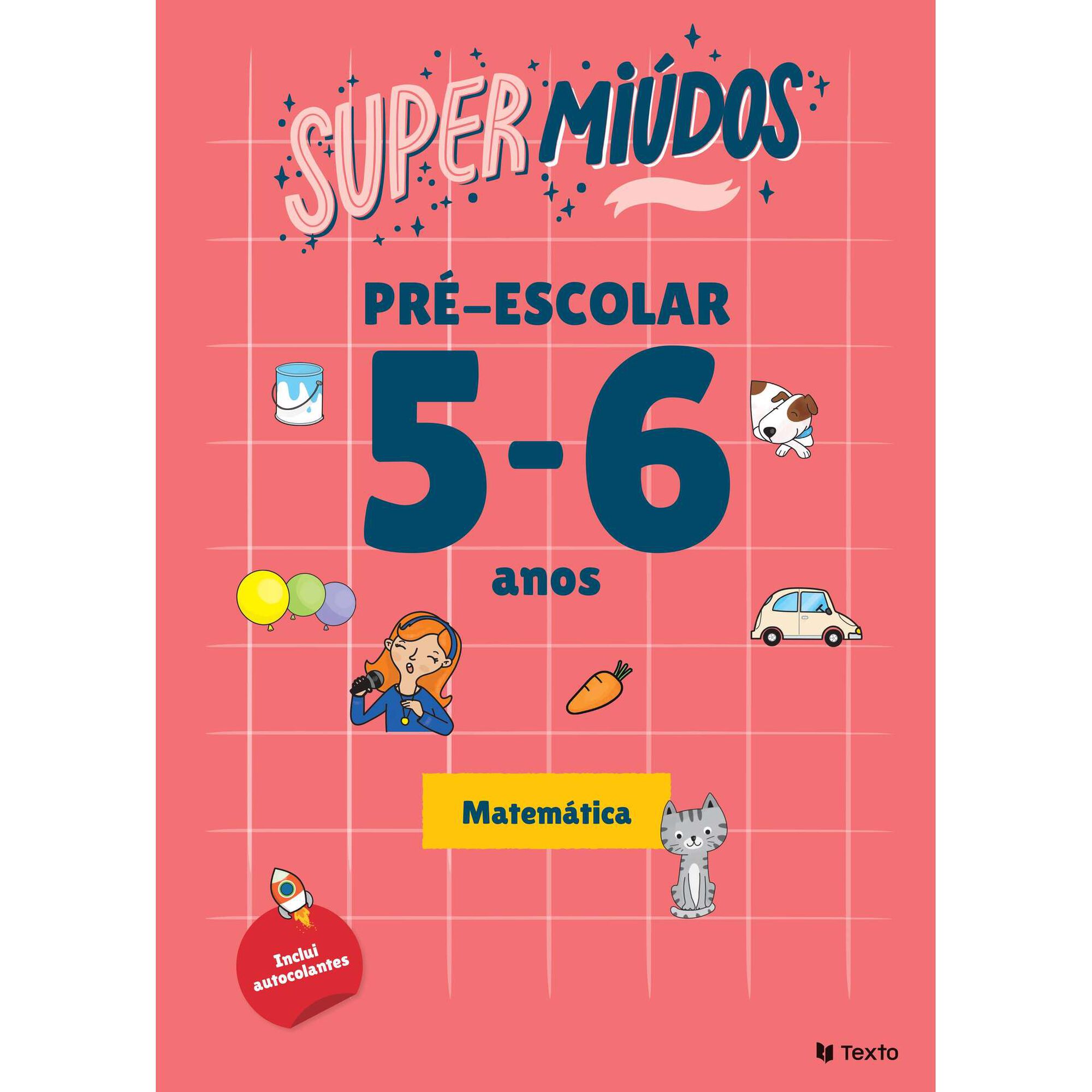 Supermi&uacute;dos - Pr&eacute;-escolar 5/6 Anos - Matem&aacute;tica