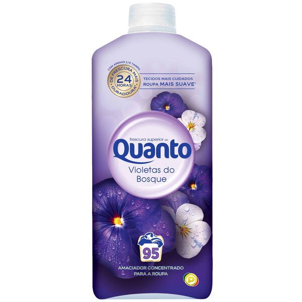 Amaciador Roupa Concentrado Violetas do Bosque Quanto