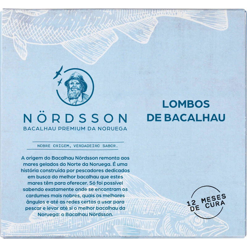 Lombos de Bacalhau Nördsson Congelado Continente