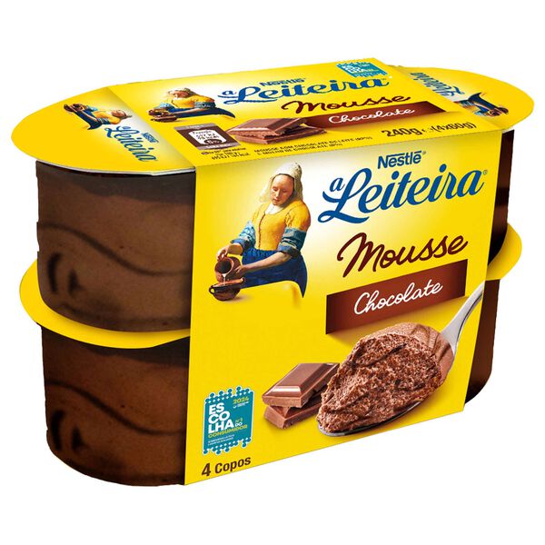 Mousse de Chocolate de Leite A Leiteira